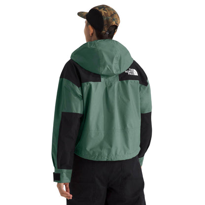Chaqueta impermeable Reign para mujer color verde