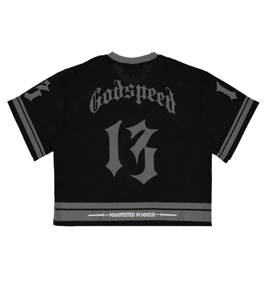 Godspeed First Down Jersey Black/Grey