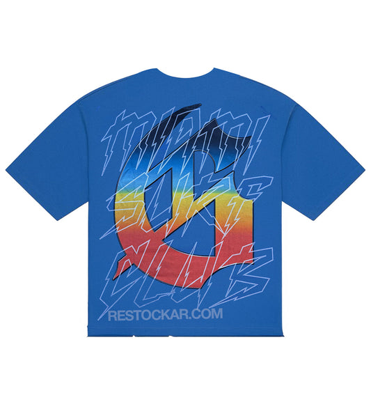 Godspeed Miami Surf Club Tee Blue
