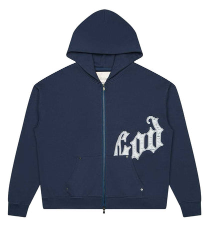 Godspeed OG Logo Sweatsuit V2 Navy/Silver