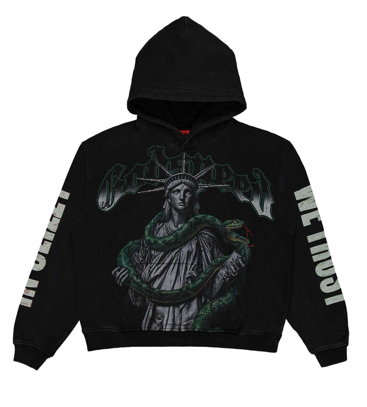 Godspeed Top 5 Slizzy VVS Hoodie Black Wash