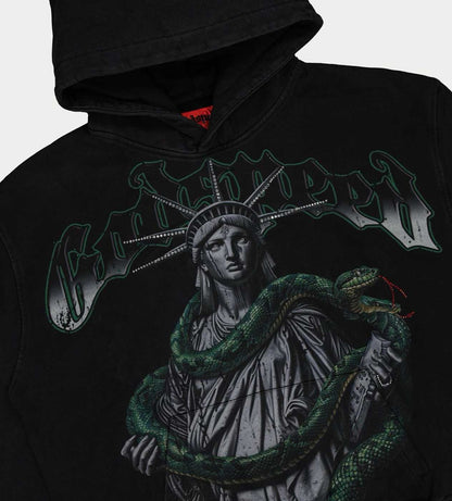 Godspeed Top 5 Slizzy VVS Hoodie Black Wash