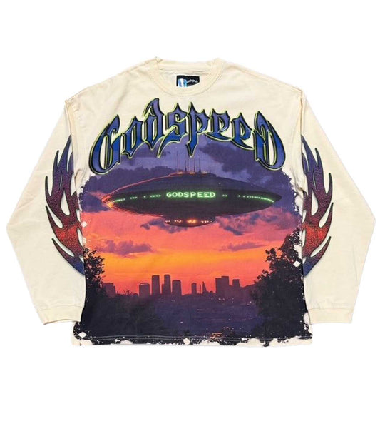 Godspeed U.A.P L/S Tee Bone
