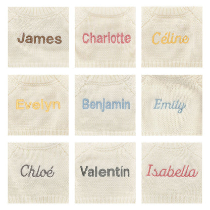 Bashful Luxe Bunny Rosa with Personalized Cream Jumper