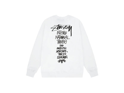 Stussy Sweatshirts Classic Print Fashion Sweater