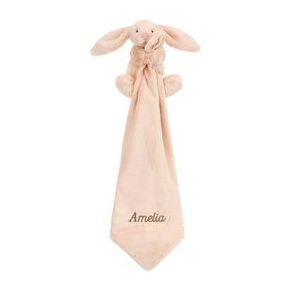 Personalized Bashful Blush Bunny Soother