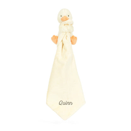 Personalized Bashful Duckling Soother
