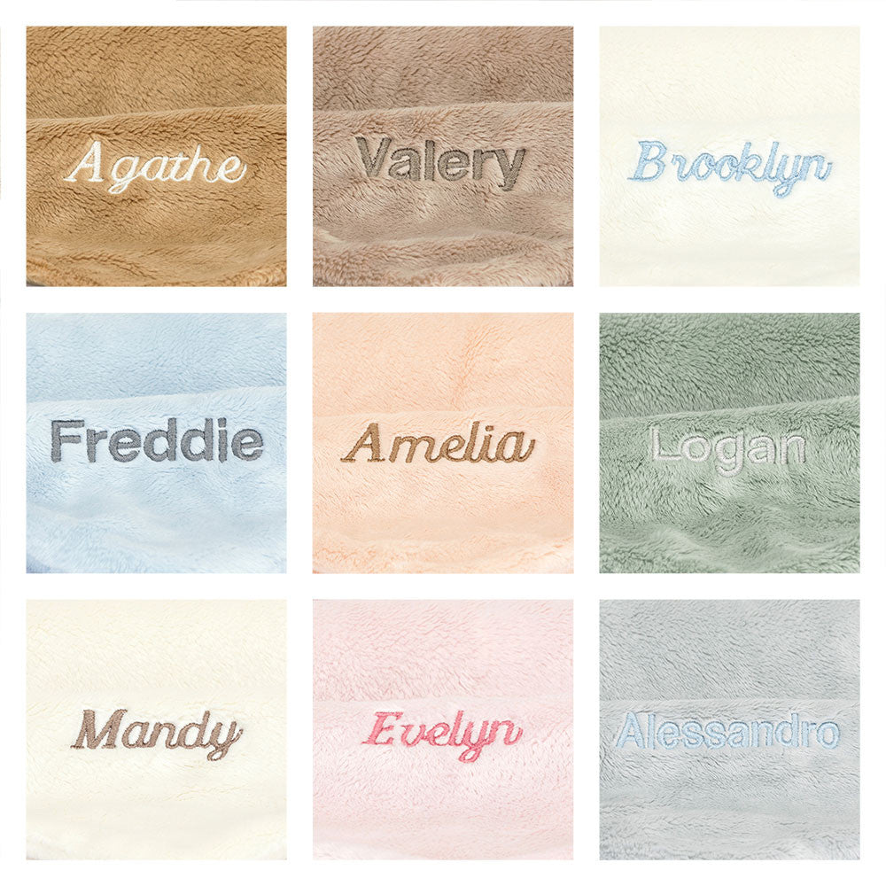 Personalized Bashful Pink Bunny Soother