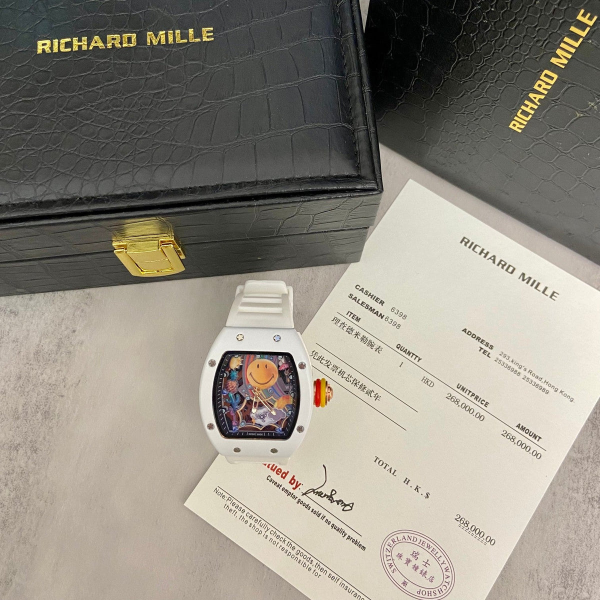Richard Mille RM 88 Automatic Tourbillon Smiley Watch