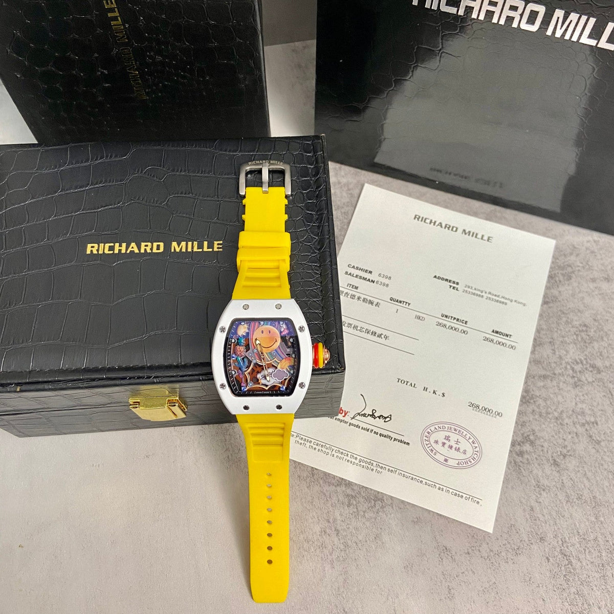 Richard Mille RM 88 Automatic Tourbillon Smiley Watch