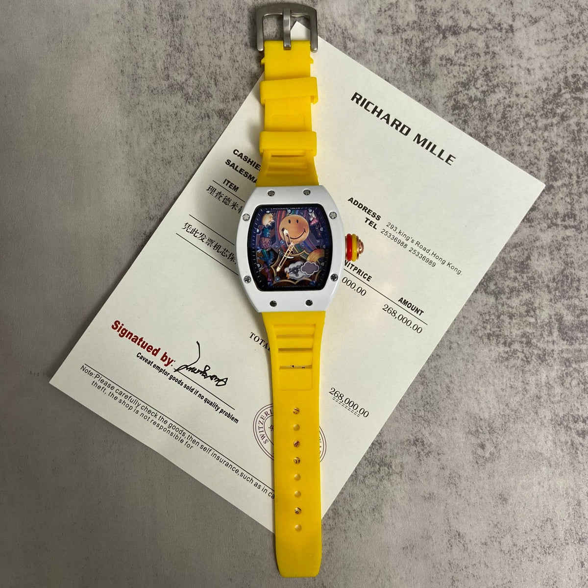 Richard Mille RM 88 Automatic Tourbillon Smiley Watch
