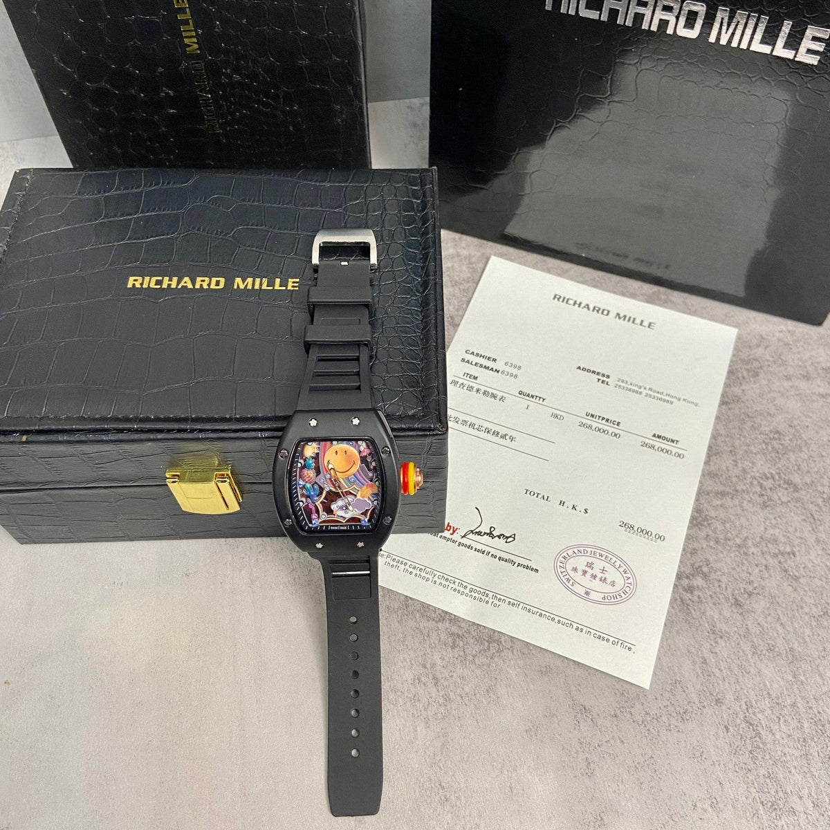 Richard Mille RM 88 Automatic Tourbillon Smiley Watch