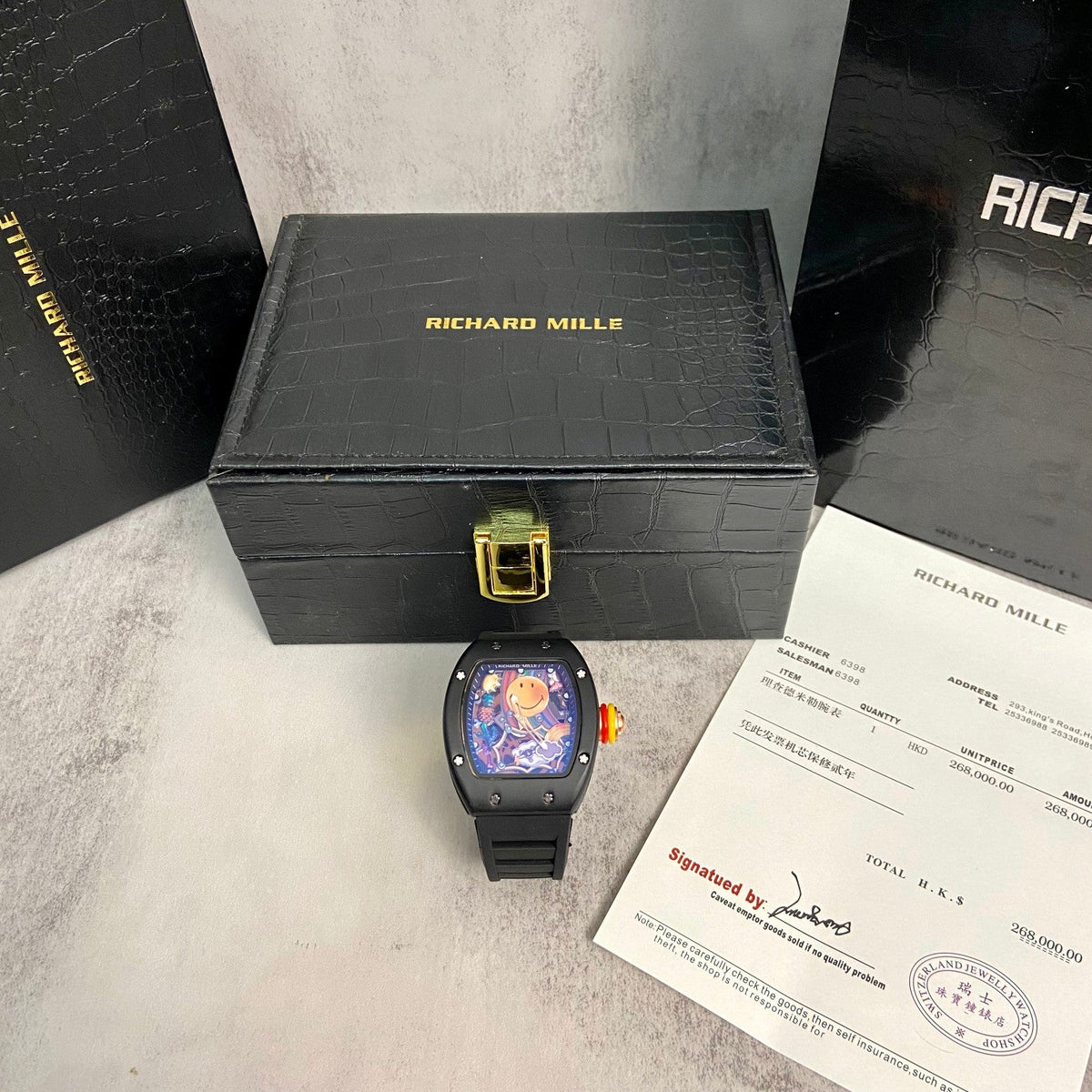 Richard Mille RM 88 Automatic Tourbillon Smiley Watch