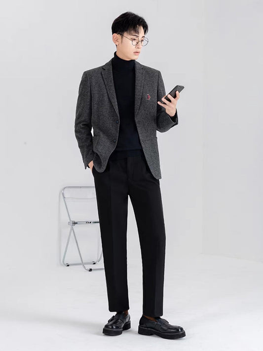 Moncler Men's Business Casual Knit Blazer – 25SS