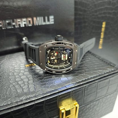 Richard Mille RM052 Series Skeleton Skull Automatic Quartz Watch