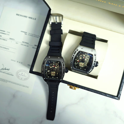 Richard Mille RM052 Series Skeleton Skull Automatic Quartz Watch