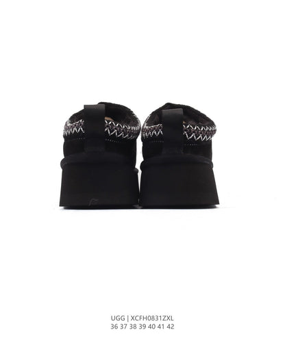 UGG Wool-Lined Winter Slippers