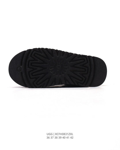 UGG Wool-Lined Winter Slippers