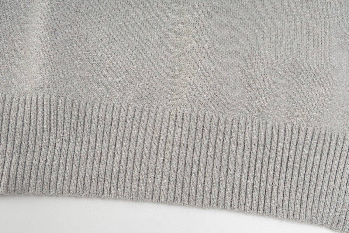 AMI Paris Classic Jacquard Heart Crewneck Sweater – 2025SS