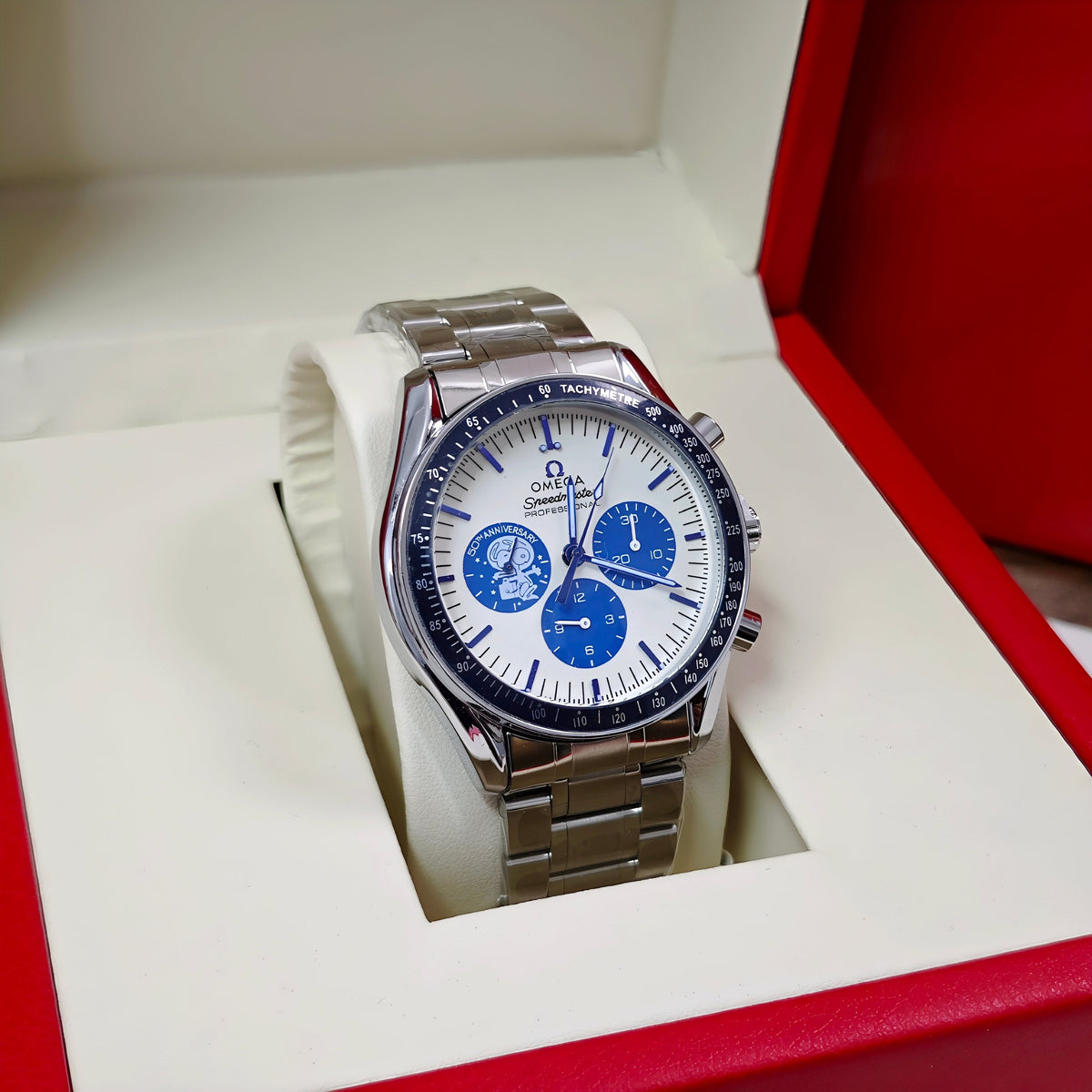 Omega Speedmaster Snoopy 50th Anniversary Quartz Watch