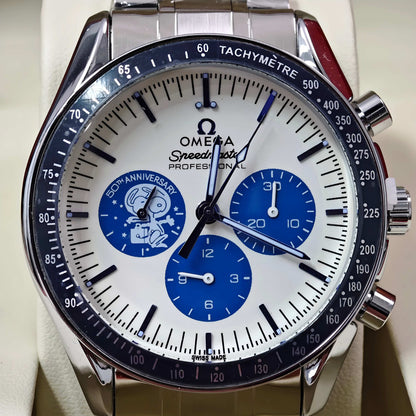 Omega Speedmaster Snoopy 50th Anniversary Quartz Watch