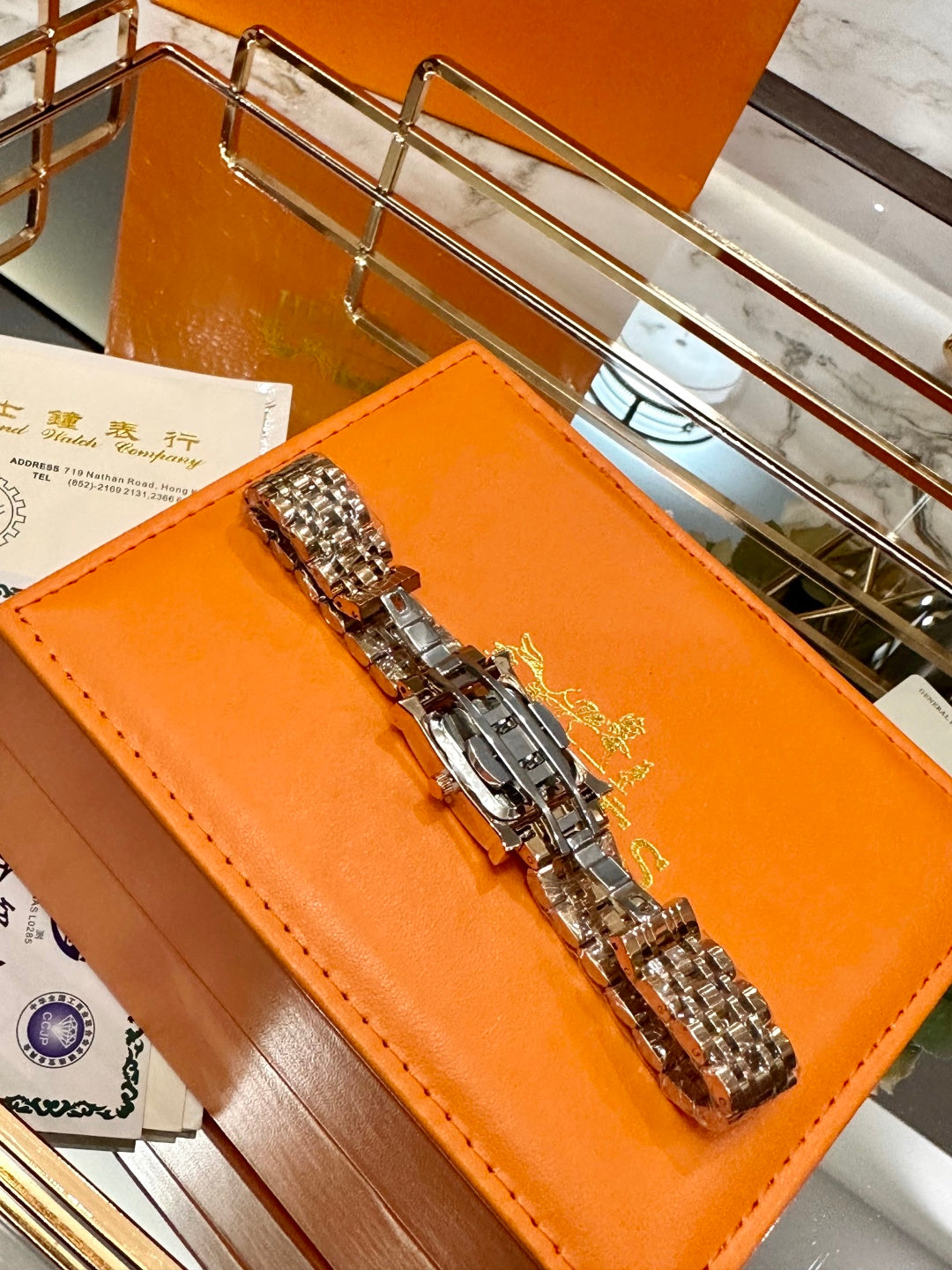 Hermès Small Square Luxury Watch