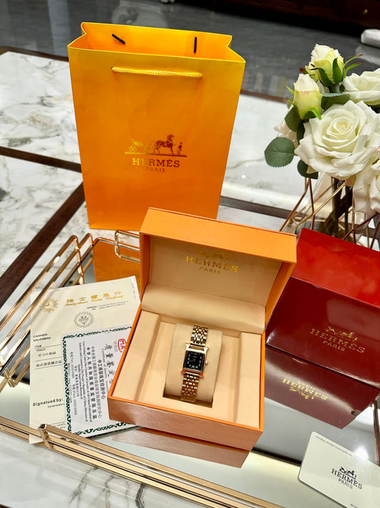 Hermès Small Square Luxury Watch