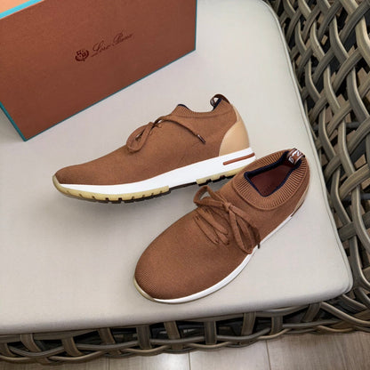 Loro Piana Flexy Walk Wool Knit Sneakers