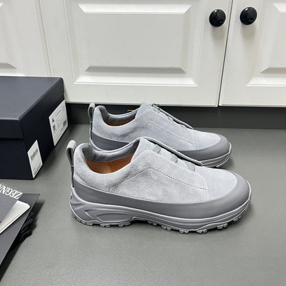 Zegna Triple Stitch™ Monte Suede Loafers – 2024 Collection