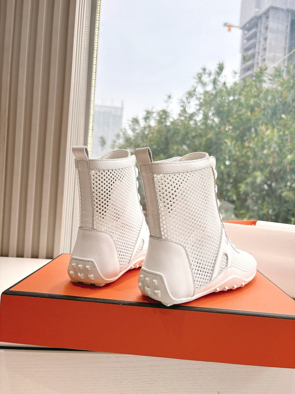 Hermès Bouncing Mesh Sneakers