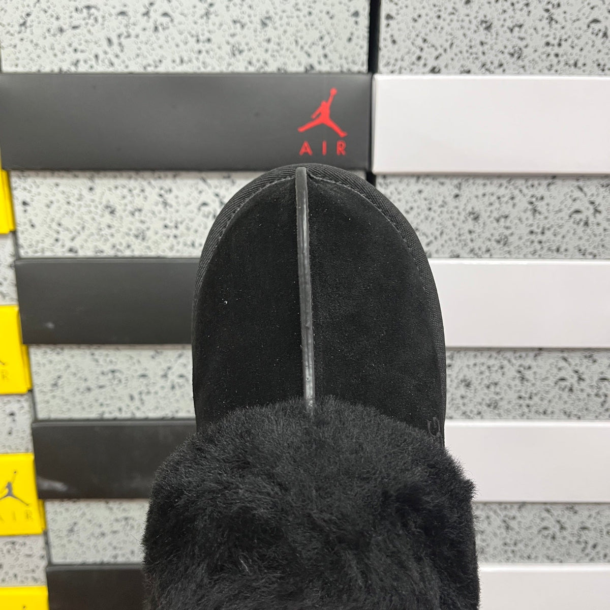 UGG Thick-Soled Low-Cut Fur Snow Boots