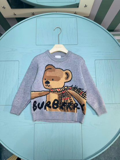 Burberry Classic Logo Knit Sweater – Kids Collection – 2025SS