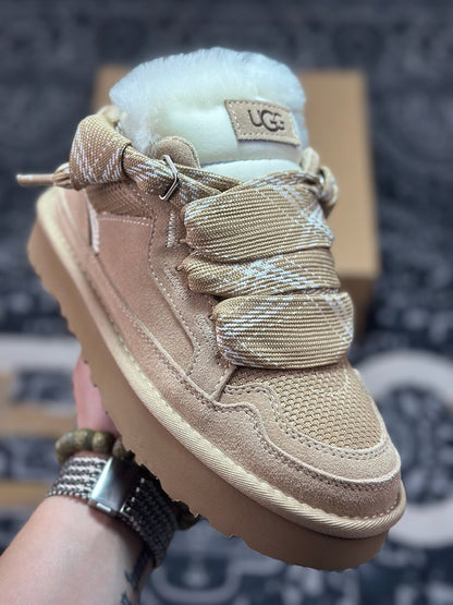 UGG Lowmel Sheepskin Snow Boots