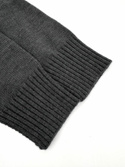 Ami Paris Heart Jacquard Merino Cardigan